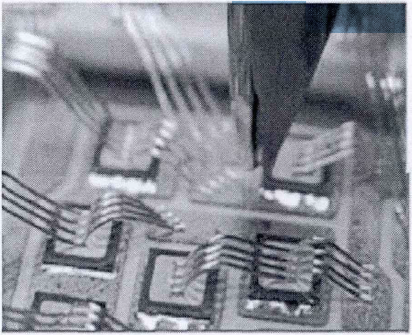 粗鋁線鍵合實物圖